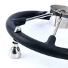 13-1/2-дюймовое рулевое колесо Black Foam 5 Spoke 25 градусов с ручкой тяжелые туалетные аксессуары морской лодки Морской пехотинец для Морской Ях