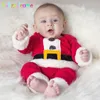 2 Stück/3–24 Monate/Weihnachten Baby Mädchen Jungen Kleidungssets 1. Geburtstag Outfit Langarm T-Shirt + Hosen Neugeborene Kleidung BC1547 210309
