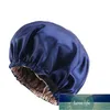 Réversible Satin Bonnet Cheveux Caps Double Couche Ajuster Sommeil Bonnet De Nuit Couvre-chef Chapeau Femmes Turban Chapeaux Bonnets De Couchage Bonnets Prix usine conception experte Qualité