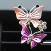 1pc Air Freshener Butterfly Car-styling Car Perfume Natural Smell Conditioner Outlet Clip Fragrance Auto Butterfly Accessories