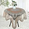 Square Square Velvet Lace Embroidery Beautiful European Tableroth Furniture Cover Cover Clot Clof Christmas Wedding Decoration Tapete 201007