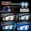 Torchbeam 2PCS D1S Car Headlight 12V 35W 3200LM Super Bright HID Bulbs Xenon Lamp Light Auto Headlamp Kit 6000K White