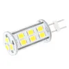 G4 LED-lampa ljuskälla 27LEDS 2835SMD Superljus 4W Dimmerbar lampa 12V 24V Bra för hemmakontor båtbil