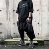 Cornao Samurai Pants résistants à la déchirure Streetwear Streetwear Dystopian Techwear esthétique X0723