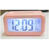 Digital Alarm Clock Led Electronic Digitals Screen Desktop Clocks for Home Office Desk Backlight Snooze Mute Data Calendar RRD12027