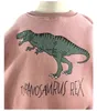 Vinterstil Babykläder Toddler Pojkar och tjejer Långärmad Dinosaurier Skriv ut Bomullstoppar Kids Sweatshirt Kläder 0-6Y 211110