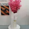 AGMSYEU Resin Vase Home Decoration Accessories Resin Crafts Creative Living Room Decoration Flower Arrangement Arm Face Vase 211103