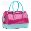 Sommar Fresh Jelly Clear Handbang New Fashion Star Street Design One Shoulder Bag handväska Q1117