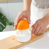 화이트 수동 Juicer 오렌지 미니 과일 야채 압착기 부엌 액세서리 더블 데크 과즙 짜는 사람 고품질 2 4 시간 F2