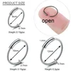 Stainless Steel Nose Rings Body Piercing Jewelry Anti Allergy Ear Ring For Men and Women
