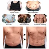 Män träning midje tränare mage slant mantel bastu body shaper trimmer bälte abs buken formtewear viktminskning korsett fitness5862405