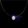 Solitaire moissanite Diamond Pendant Real 925 Sterling Silver Charm Party Wedding Pendants Necklace For Women Fine Jewelry Gift