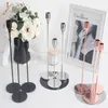 Candle Holders 3Pcs Luxury European Metal Simple Golden Wedding Decoration Bar Party Living Room Decor Home Candlestick