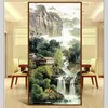 Wellyu papier peint personnalisé 3d à grande échelle Po peintures murales peinture paysage chinois allée entrée décoration