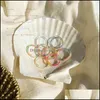 Grappe anneaux bijoux couleur coréenne Transparent acide acétique anneau taille unique plaque fille mode livraison directe 2021 Y7Zdt