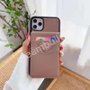 P Fashion Phone Cases For iPhone 14 Pro Max 11 X XR XSMAX back shell Samsung S10P S20 S20U NOTE 10 20 Ultra Leather Card Pocket Ca4778035