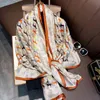 Marca Designer Silk Lenço de Alta Qualidade Foulard Bandana Long Long Long Shawls Winch Neck Scarves Pashmina Lady Hijab 2020
