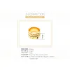 Кольцо VAROLE в стиле панк с бусинами, золотого цвета, многослойные текстурированные кольца на палец для женщин, модные украшения, целое H09119920616