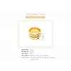 Varole Punk Perlenbreite Ring Gold Farbe Multilayer Textur Finger Ringe für Frauen Mode Schmuck Whole H09118323373