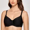 GRATLIN Soutien-gorge rembourré à armatures pour femme Soutien-gorge d'allaitement de maternité Taille Plus C-H Cup 210918