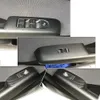 Carstyling 3D 5D Carbon Fiber Car Interior Center Console Color Change Molding Sticker Decals för Honda Fit Jazz 20032007260G3626075