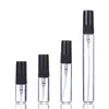 2ml 3ml 5ml Plast / glasdimma Spray Parfymflaska Liten Parfume Atomizer Travel Refillerbara provflaskor DH5422