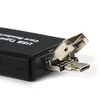 メモリカードリーダーミニUSB 2.0 OTGマイクロSD / SDXC TFカードリーダーアダプタMicro USB OTG PCラップトップコンピューター5のためのUSB 2.0アダプター