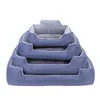 Kleine Medium Pet Cat Dog Sofa Bedden Anti Slip Bodem Square Nest Pet Kennel met Mat voor Wimter Summer