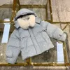 Kids Girls Down Coat Winter Warm Tjockning Hooded Jacket Sequined Kläder Barnens vattentäta Outwear