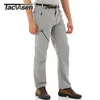 TACVASEN Pantaloni da trekking per esterni ad asciugatura rapida Pantaloni da lavoro cargo leggeri estivi rip-stop Pantaloni da pesca multi-tasche da campeggio 210715