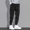 Ly designer moda homens jeans solto apto spled calças de carga casual streetwear japonês vintage hip hop joggers harem calças
