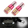 Ny 2PCS Universal Car LED-signallampa CANBUS ERROR FREE T10 W5W Socket Auto 7 Färger Lampor Dagtid Running Light 194 168 Arbetsljus