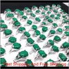 كامل 50pcs Mix Styles Colorful Turquoise Stone Rings for Women Ladies Fashion Jewelry Ring العلامة التجارية الجديدة SDED8 YFOLV6653748