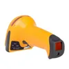 Laser-Barcode-Scanner Neueste schwarz/gelbe sichtbare Laserdiode 650 nm Antiklopf-Design USB-Handheld-Barcode-Leser für POS-PC