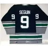 VinCustom Mannen Jeugd vrouwen Vintage #9 TYLER SEGUIN PLYMOUTH WHALERS Vintage Hockey Jersey Maat S-5XL