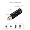 5 in 1 Geheugenkaartlezer Adapter voor USB 2.0 Type C / USB / Micro USB SD TF-geheugenkaartlezer OTG-adapter