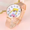 Sailor Moon Womens Bracelet Watch Fashion Rose Gold Mesh Band Quartz Ladies Clocks Female Watches Hours Hompts Relogio Feminino185C