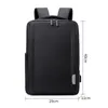 Backpack Waterproof Computer Bag Men's And Women's USB Charger Fashion Leisure Commuter College Student Travel Schoolbag