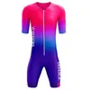 Gym Clothing 2021 Men's Pro Team Racing Triathlon Suit Bicycle Skinsuit Jumpsuits Short Sleeve Tri Cycling Aero