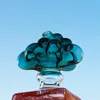 Bongue de vidro colorido de vidro colorido de 14 mm articulação fêmea multicolorida tubo de água chuveiro perc nuvem odle dab ro plge lindas com banger