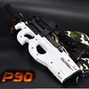 P90 Pistola giocattolo Assault Sniper Water Bullet Modello Attività all'aperto CS Gioco Scoppi elettrici Paintball Pistola Giocattoli per bambini Migliore qualità