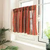 Shower Curtains Delicate Tassel Half Curtain Window Short Blackout For Home 5023 Q2