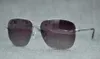 Fashion Mau1 J1m Sports Sunglasses J774 Driving Car Polaris Rimless Lenses extérieures Super Lumières Buffle Horne avec cas 229E