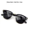 Sunglasses JackJad 2021 Vintage Classic Half Frame Round Style HENRY T Metal Fashion Brand Design Sun Glasses 8015