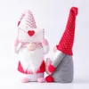 Saint Valentin Gnome Enveloppe Amour Gnomes Sans Visage Saint Valentin Cadeaux Saint Valentin Poupée Fenêtre Accessoires Décoration Poupée Ornements