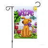 Halloween Tuin Vlag Linnen Pompoen Banner Vlaggen Welkom Herfst 30 * 45cm Bloemen Owl Yard Flag 11 Style 100 stks T2i52377