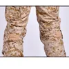 Träningsoveraller för män Taktisk kamouflage Militäruniform Kläder Dräkt Herr US Army Combat Shirt Cargo Pants Knäskydd