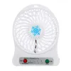 Mini ventilateur portable Ventilateur USB rechargeable Refroidisseur d'air Mini bureau Troisième vent Ventilateur USB Batterie 18650 (incluse) Ventilateurs de refroidissement