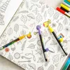 0,7 мм Акриловая ручка для краски, керамика, рок, стекло, фарфоровая чашка, деревянная ткань, холст и другие цветные ручки с подробными знаками