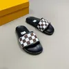 Projektant Luxury Waterfront Suwak Sandały Mężczyźni Kobiety Gumowe Slide Luksusowe Designer Sandals Slajdy Wysokiej jakości Sandal Causal Buty z pudełkiem